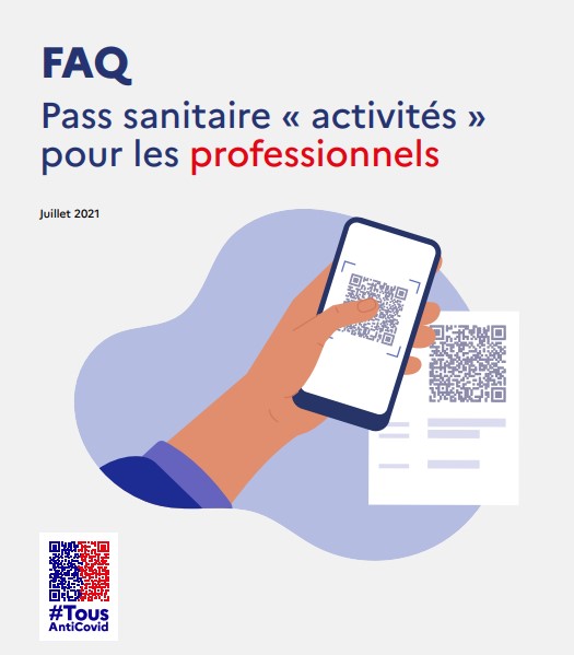 pass sanitaire page accueil