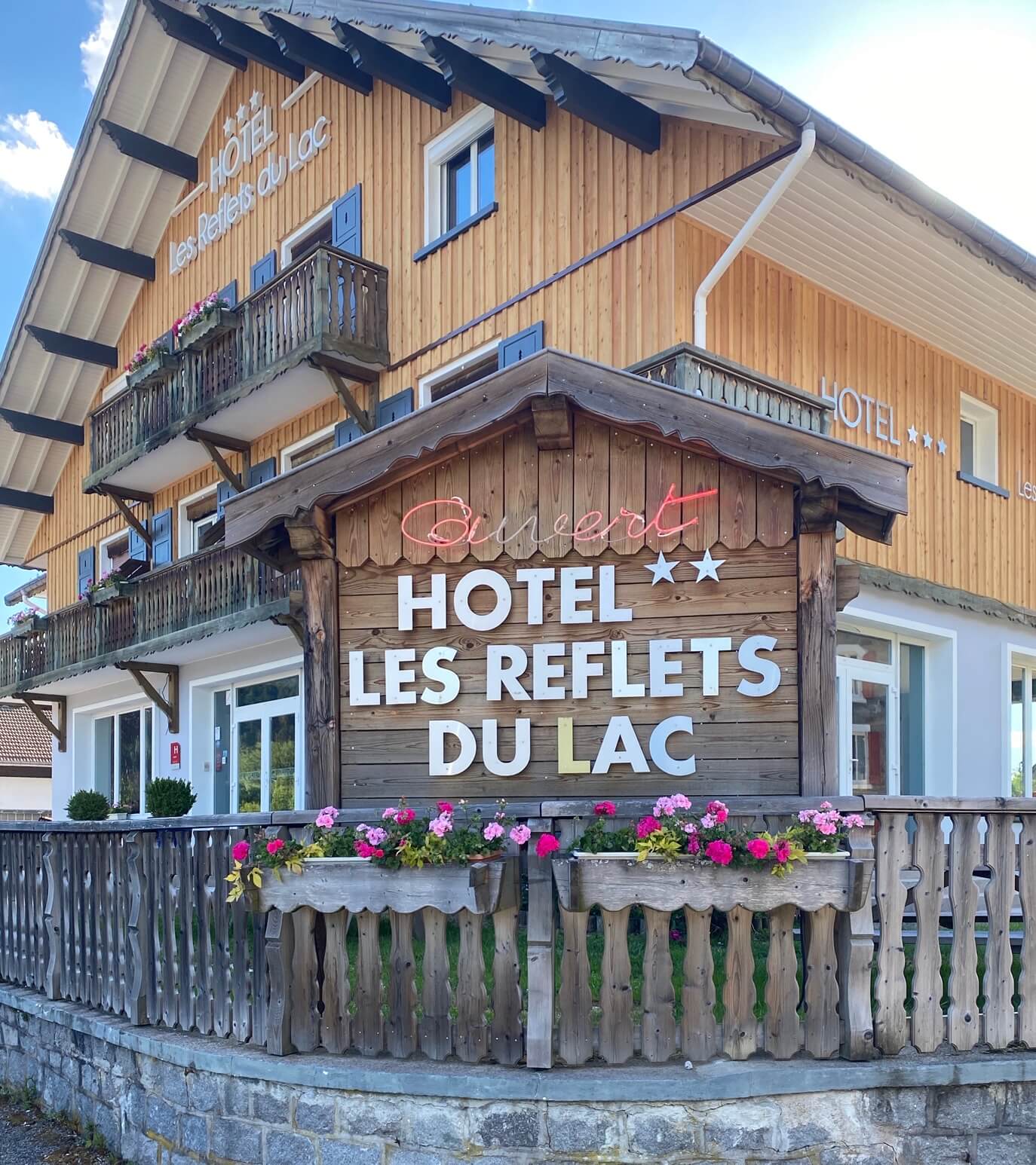 hotel reflets du lac