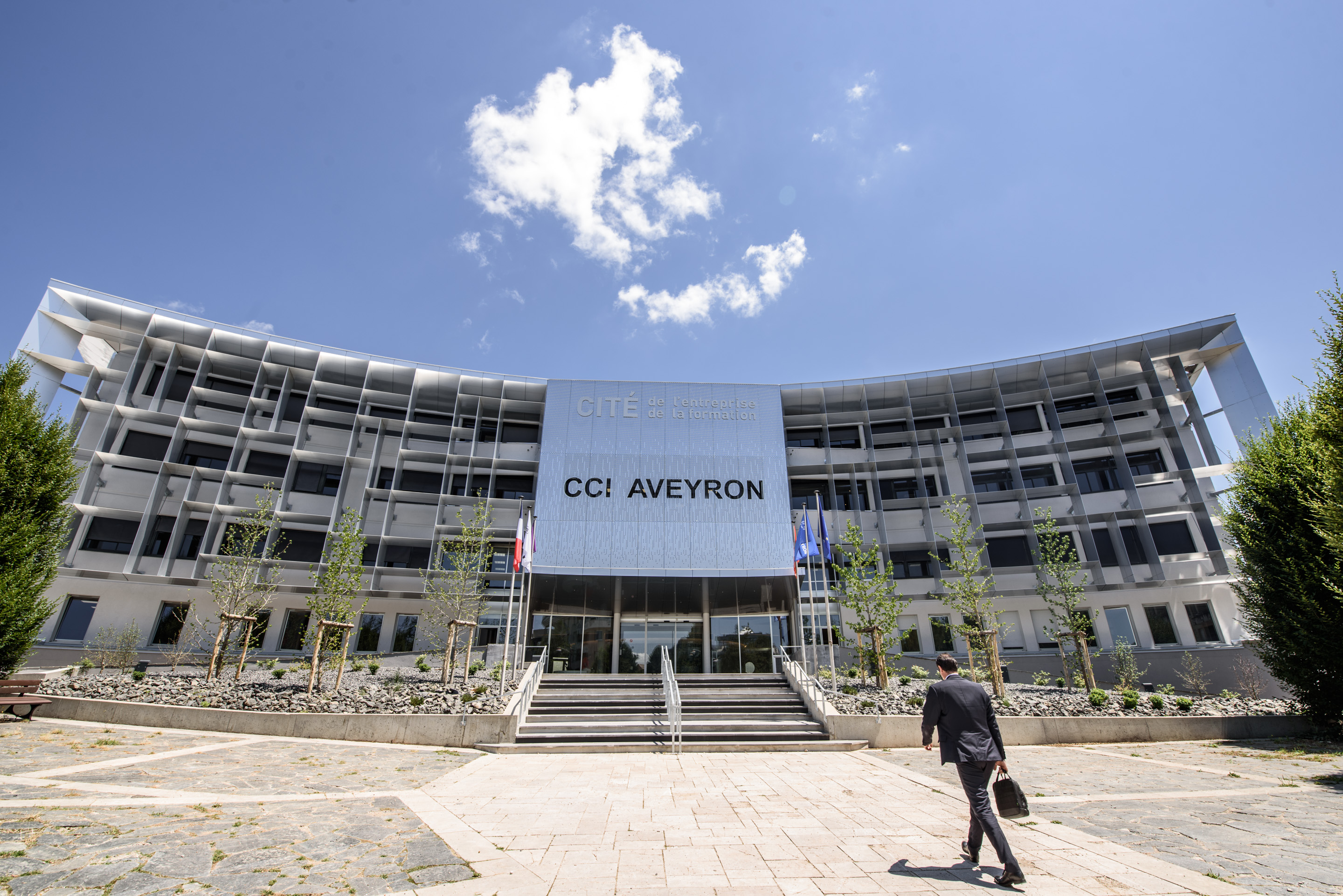 CCI Aveyron façade