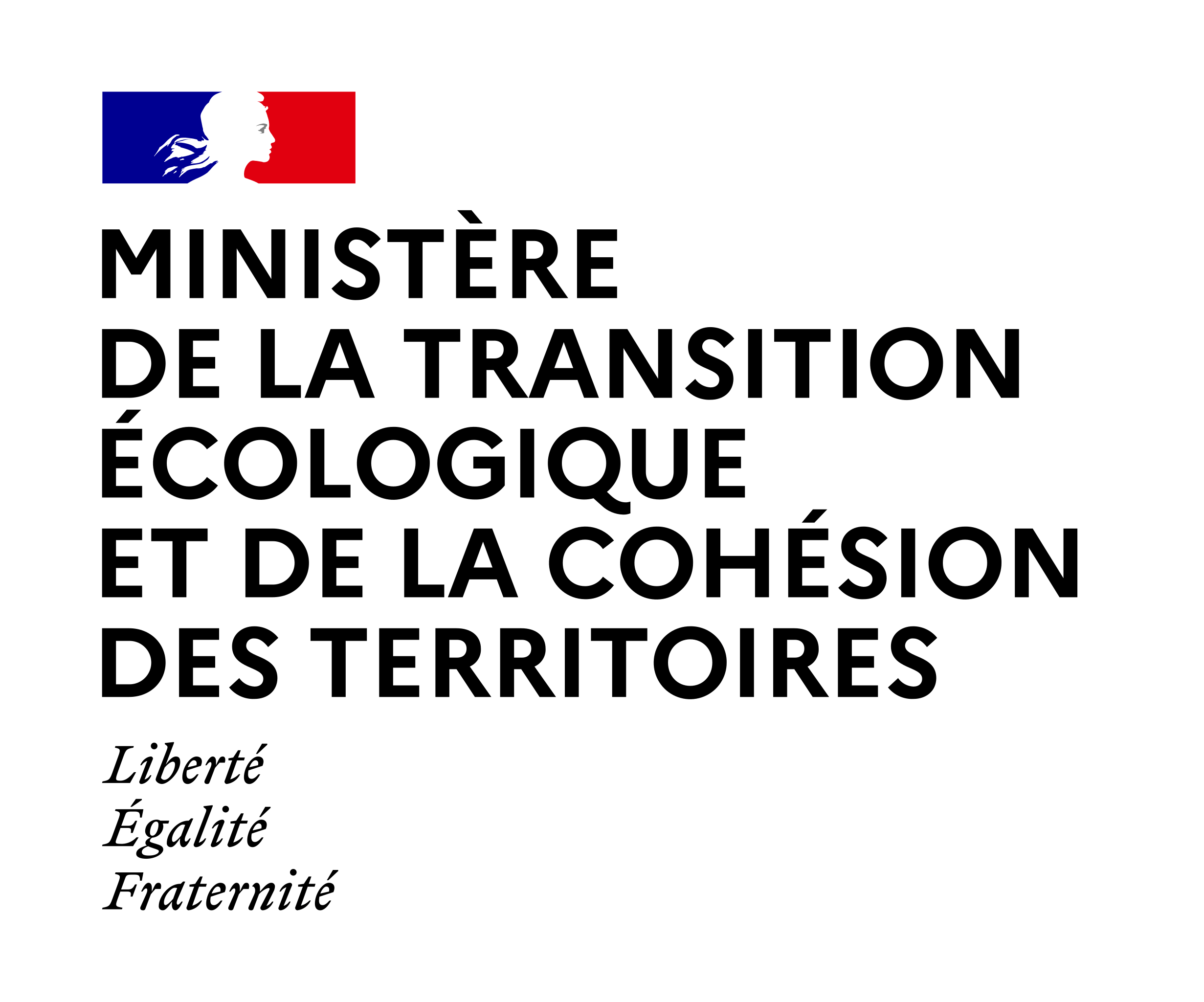 logo Ministère de la transition écologique et de la cohésion des territoires png