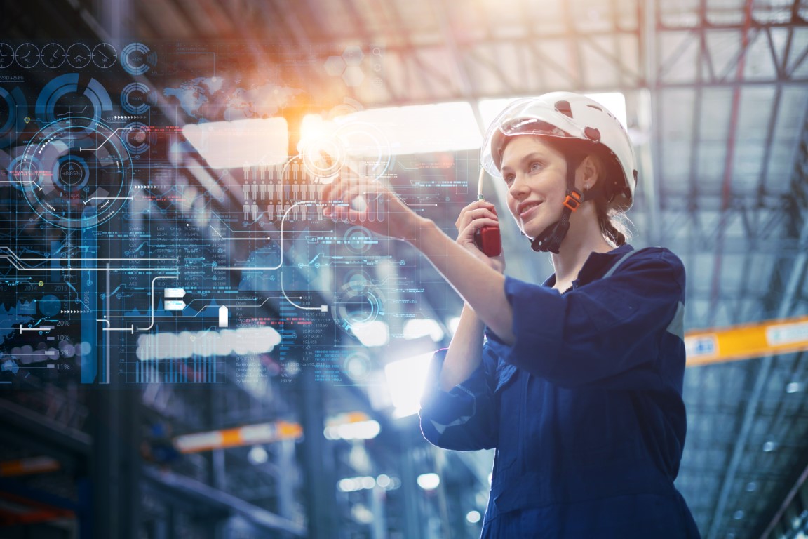 femme industrie
