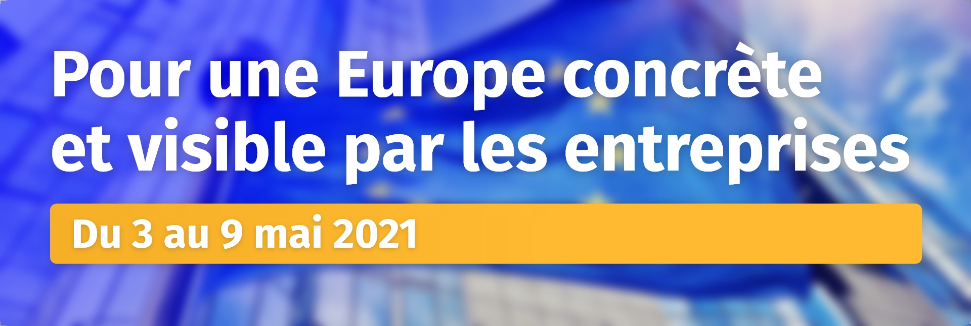 semaine européenne 2021