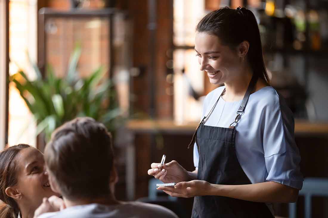 serveuse restaurant
